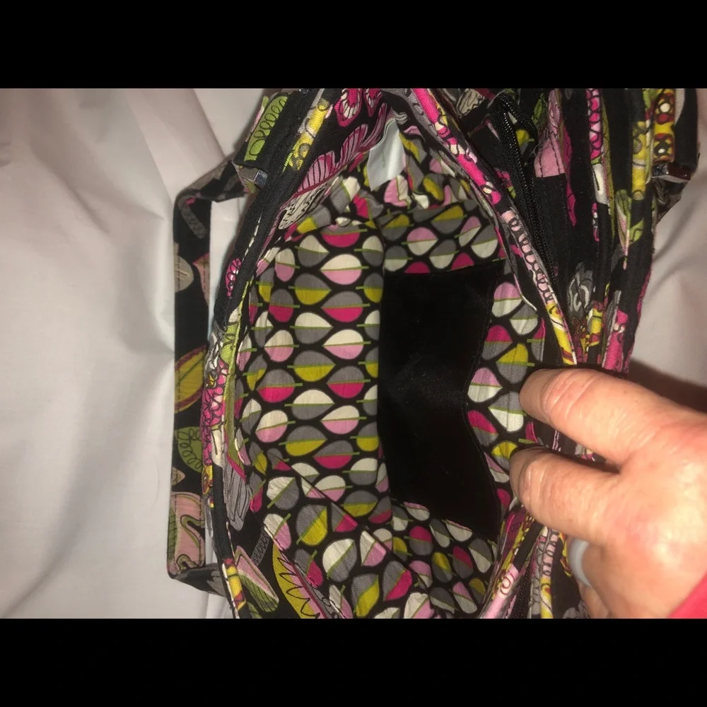 Vintage Vera Bradley Shoulder Tote Bag . (Wallet sold separately.) - Picture 8 of 12